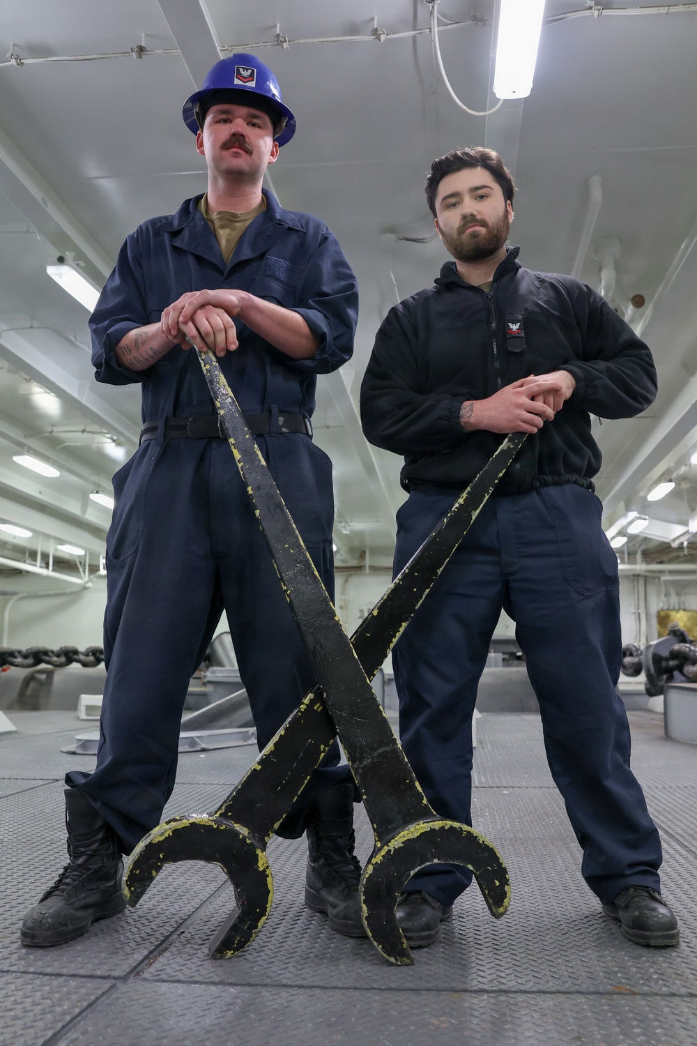 PCU John F. Kennedy Conducts An Anchoring Evolution