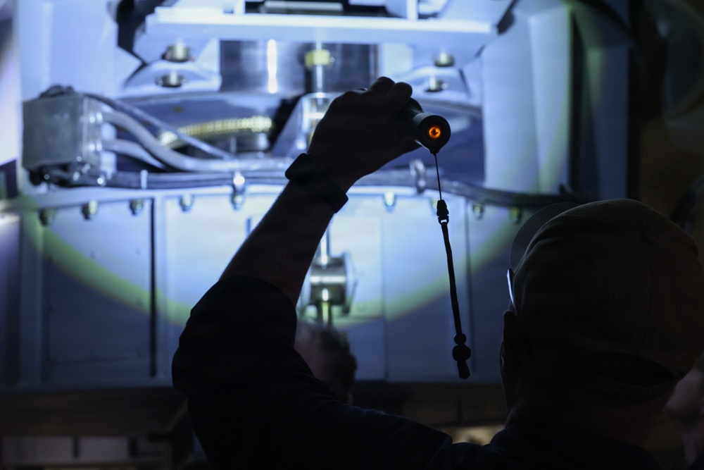 PCU John F. Kennedy Conducts An Anchoring Evolution