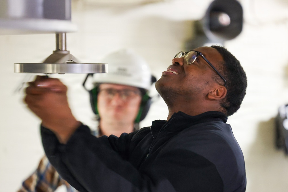 PCU John F. Kennedy Conducts An Anchoring Evolution