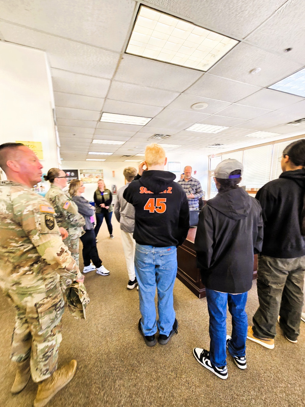 Black River Falls students hold Career Day visit with Fort McCoy agencies