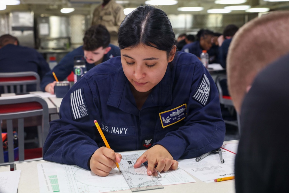 PCU John F. Kennedy Holds Advancement Exam