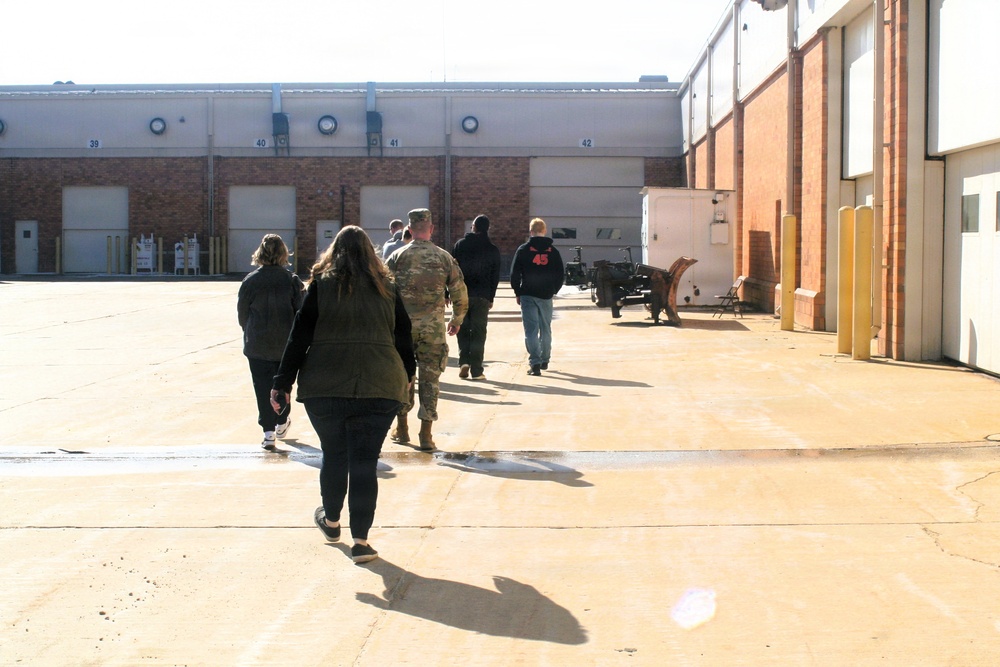Black River Falls students hold Career Day visit with Fort McCoy agencies