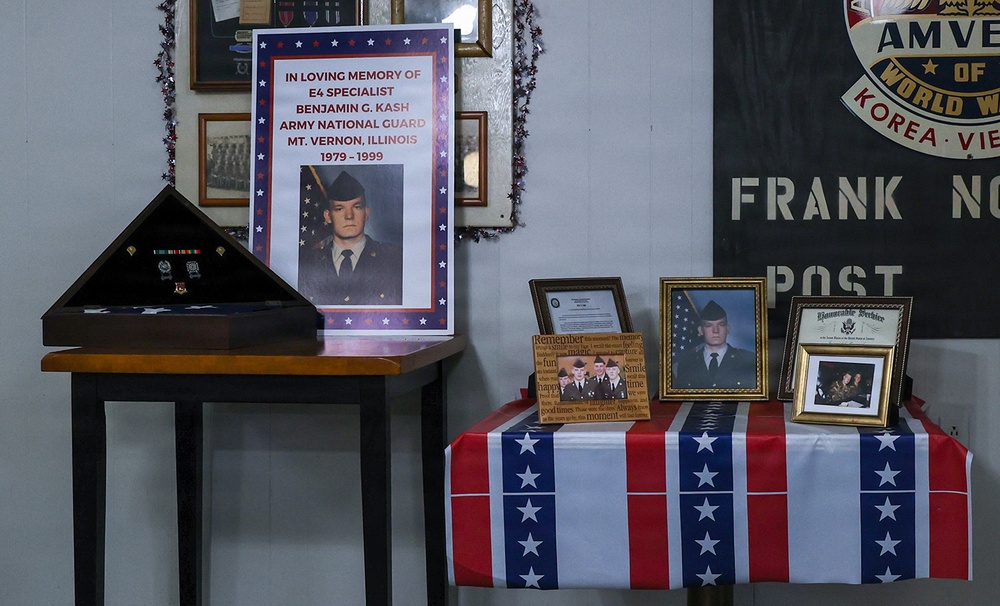 FELLOW VETERANS, FAMILY GATHER IN WALTONVILLE TO REMEMBER SOLDIER WHO DIED DURING ANNUAL TRAINING ACCIDENT IN 1999