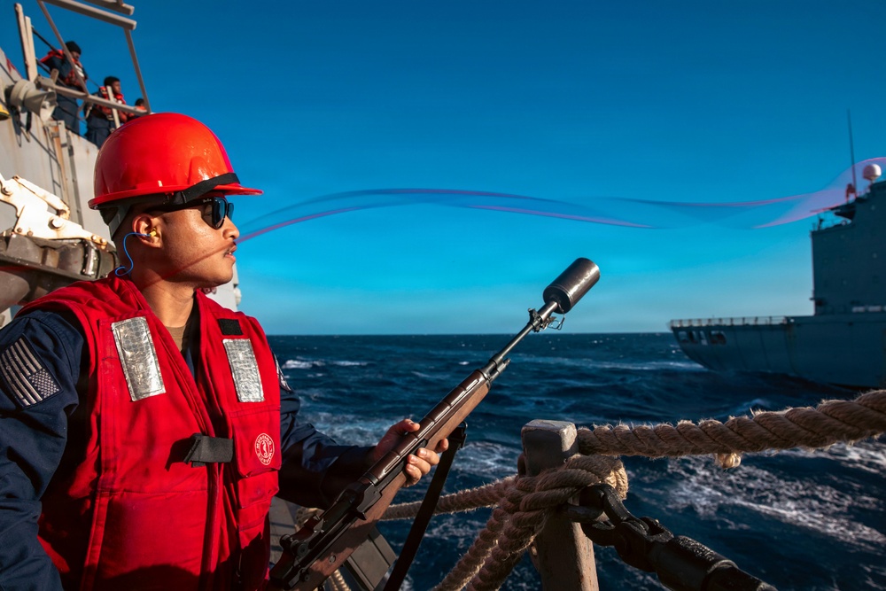 USS Winston S. Churchill RAS