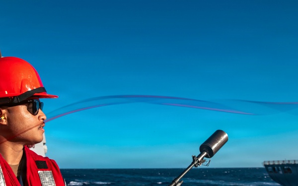 USS Winston S. Churchill RAS