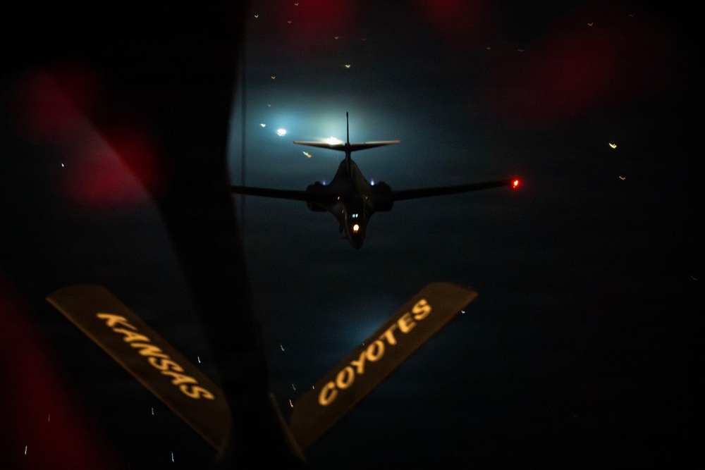 B-1B Lancer Conducts Mission During Operation Epic Fury