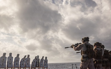 22ND MEU (SOC) | BLT 3/6 India Company Deck Shoot Aboard USS Fort Lauderdale