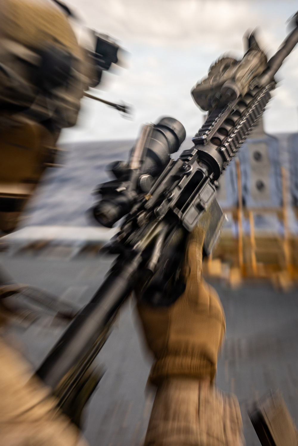 22ND MEU (SOC) | BLT 3/6 India Company Deck Shoot Aboard USS Fort Lauderdale