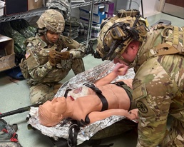 Munson helps Combat Medics Sustain Critical Skills Through 68W Training