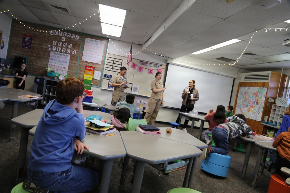 Lemoore Military Kids Learn to Defeat Cavities with Help from Navy Dentists