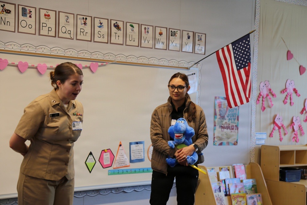 Lemoore Military Kids Learn to Defeat Cavities with Help from Navy Dentists