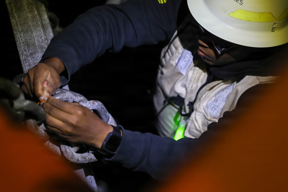 USS Thomas Hudner (DDG 116) supports Operation Epic Fury