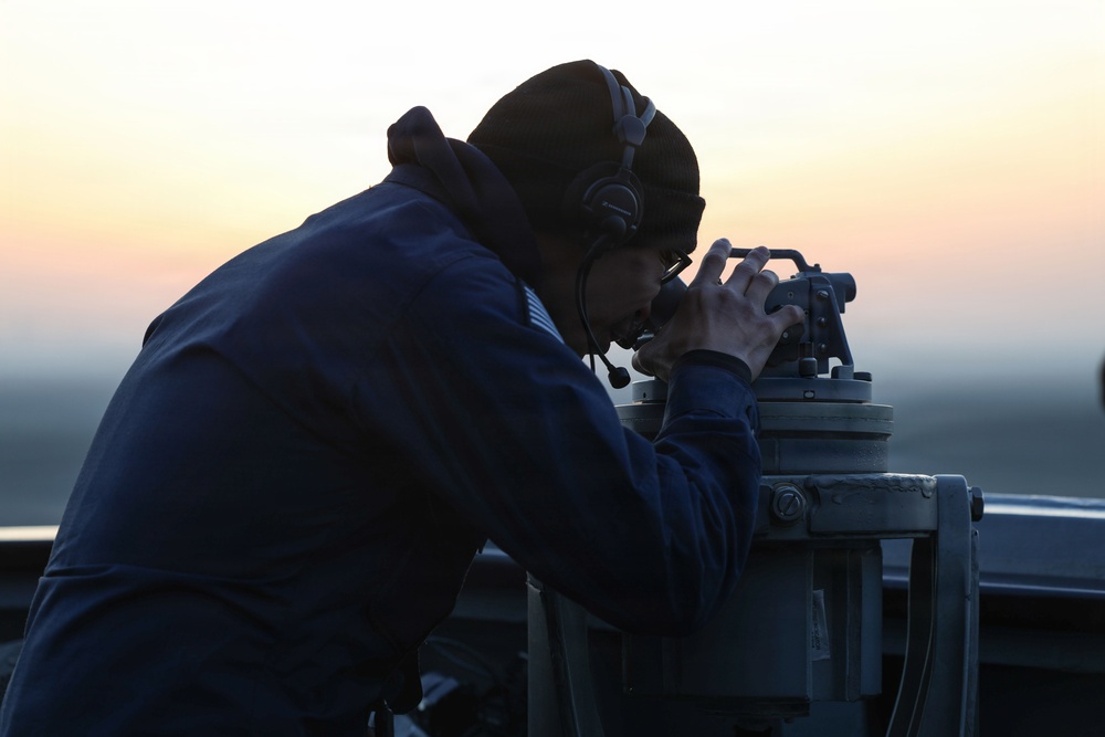 USS Thomas Hudner (DDG 116) supports Operation Epic Fury