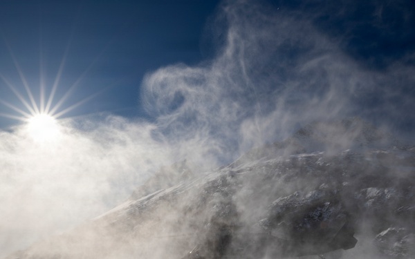 AKARNG Black Hawk aviators conduct flight operations near Knik Glacier