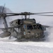 AKARNG Black Hawk aviators conduct flight operations near Knik Glacier
