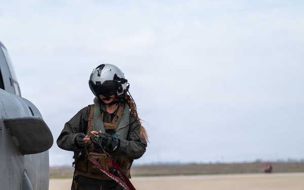 Marine MV-22B Depart Beale AFB during Combat Rescue Exercise to Enhance Joint Force Integration