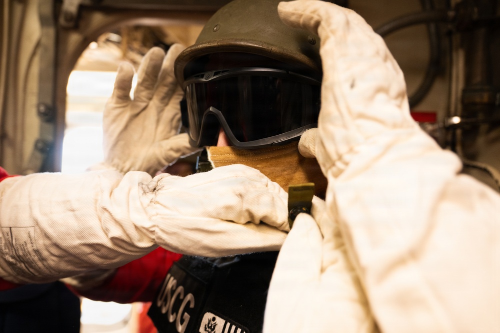 U.S. Coast Guard Cutter Kukui Conducts GUNNEX in Alaska