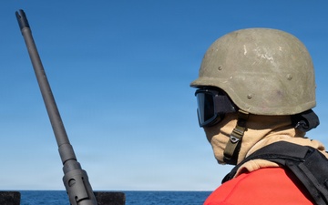 U.S. Coast Guard Cutter Kukui Conducts GUNNEX in Alaska