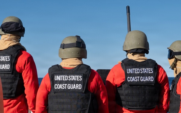 U.S. Coast Guard Cutter Kukui Conducts GUNNEX in Alaska