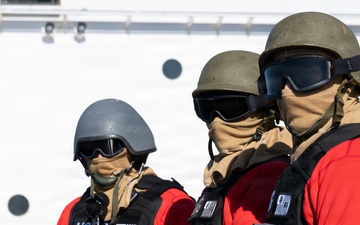 U.S. Coast Guard Cutter Kukui Conducts GUNNEX in Alaska