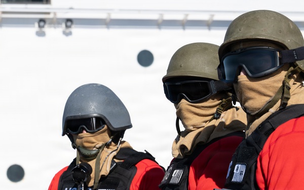 U.S. Coast Guard Cutter Kukui Conducts GUNNEX in Alaska