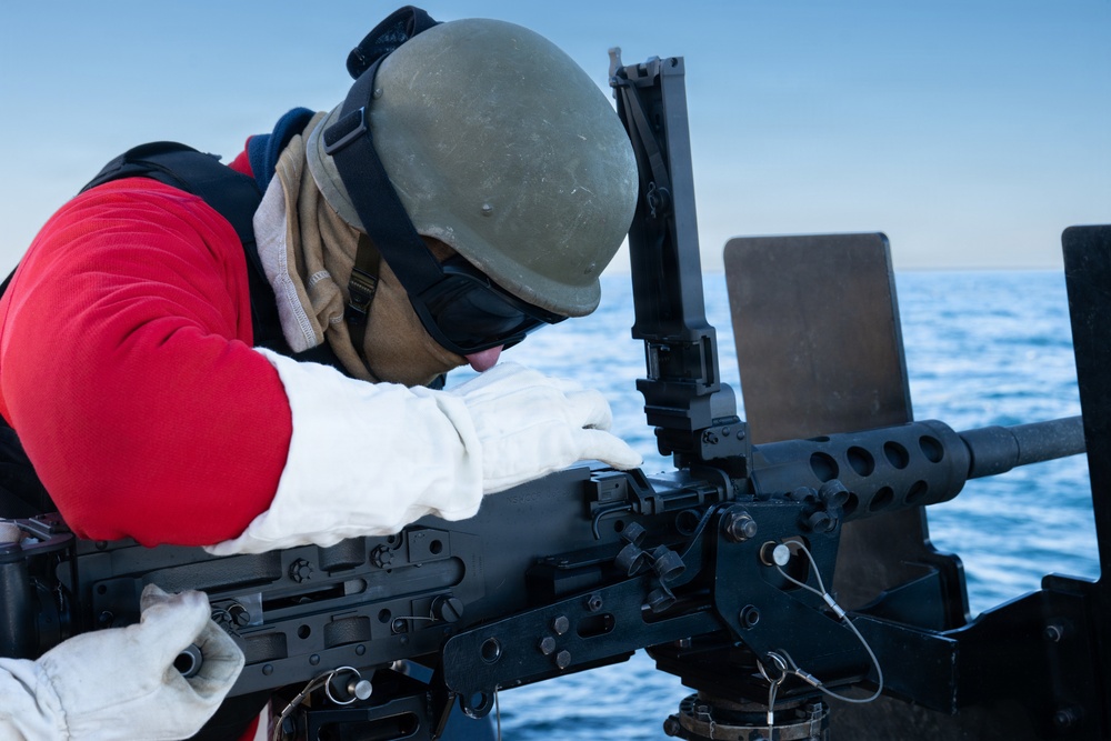 U.S. Coast Guard Cutter Kukui Conducts GUNNEX in Alaska