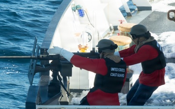 U.S. Coast Guard Cutter Kukui Conducts GUNNEX in Alaska