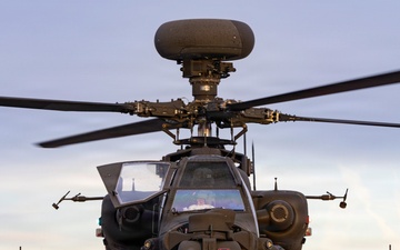 1st AD CAB receives its first AH‑64E Apache Helicopters