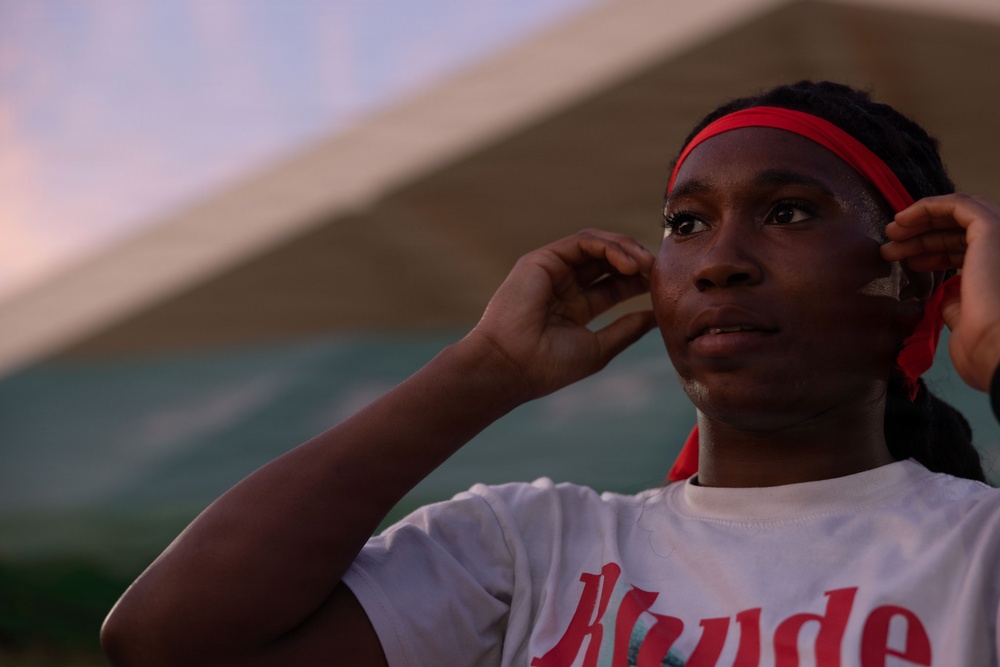 U.S. Marines in Henoko Village’s Okinawan Sumo Competition