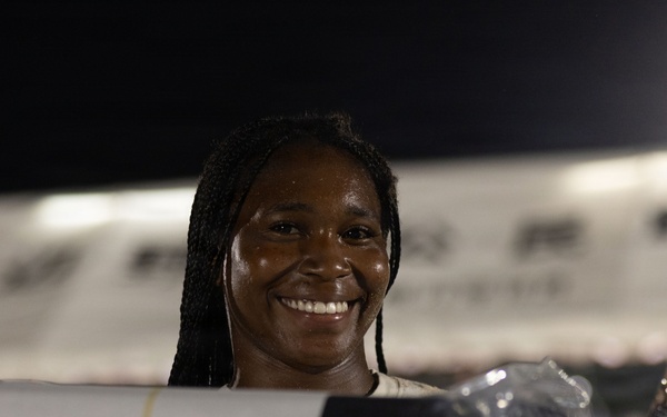 U.S. Marines in Henoko Village’s Okinawan Sumo Competition