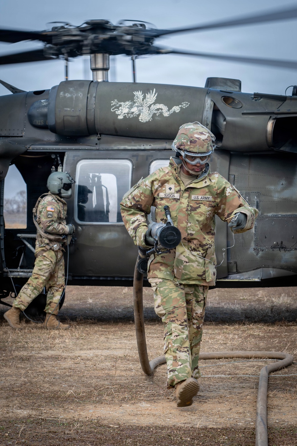 3-2 GSAB Conducts Sling Load Operations in Support of Engineers During Freedom Shield