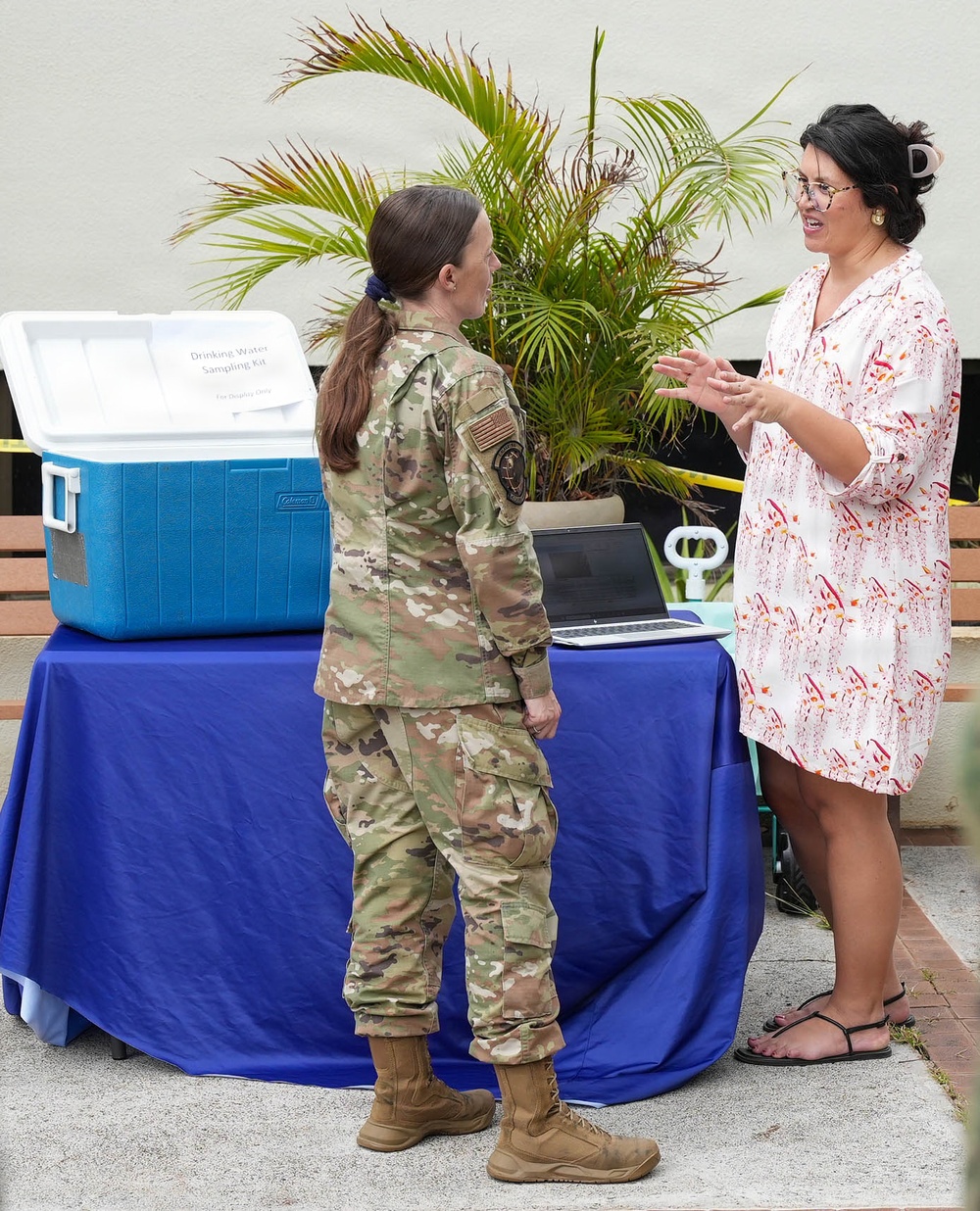 NCTF-RH hosts drinking water information booth at Newcomer's Fair