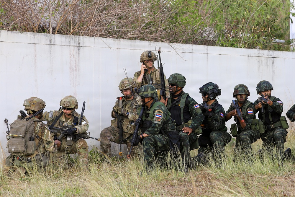 Hanuman Guardian: U.S., Royal Thai Army Conduct Military Operations on Urbanized Terrain (MOUT) Training