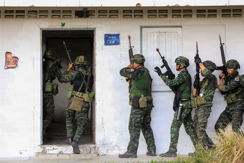 Hanuman Guardian: U.S., Royal Thai Army Conduct Military Operations on Urbanized Terrain (MOUT) Training