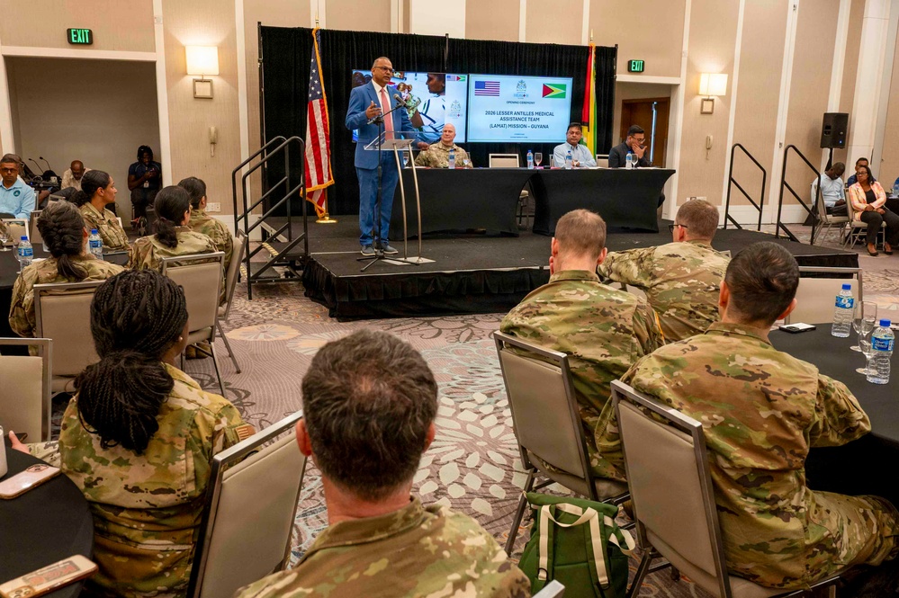 U.S., Guyana launch medical mission LAMAT 2026