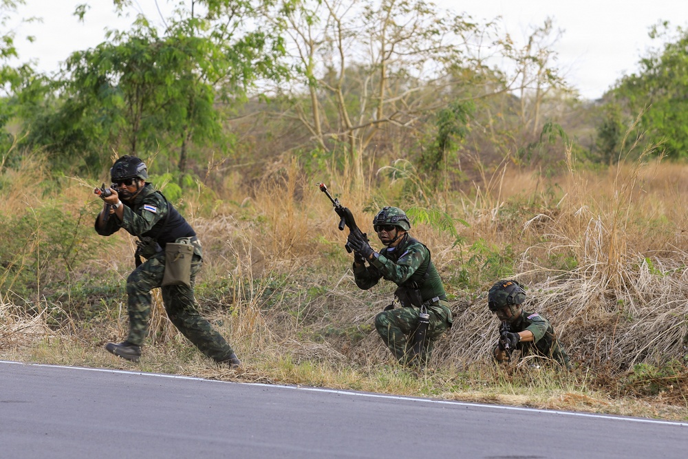 Hanuman Guardian: U.S., Royal Thai Army Conduct Military Operations on Urbanized Terrain (MOUT) Training