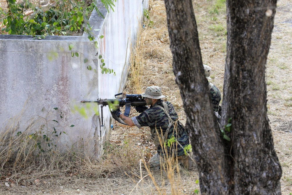 Hanuman Guardian: U.S., Royal Thai Army Conduct Military Operations on Urbanized Terrain (MOUT) Training