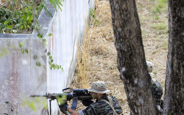 Hanuman Guardian: U.S., Royal Thai Army Conduct Military Operations on Urbanized Terrain (MOUT) Training