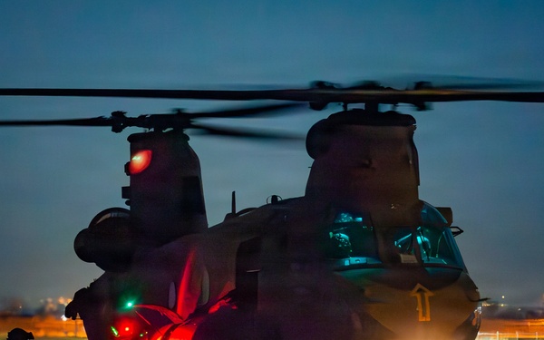 2nd Combat Aviation Brigade Conducts Combined Air Assault Training
