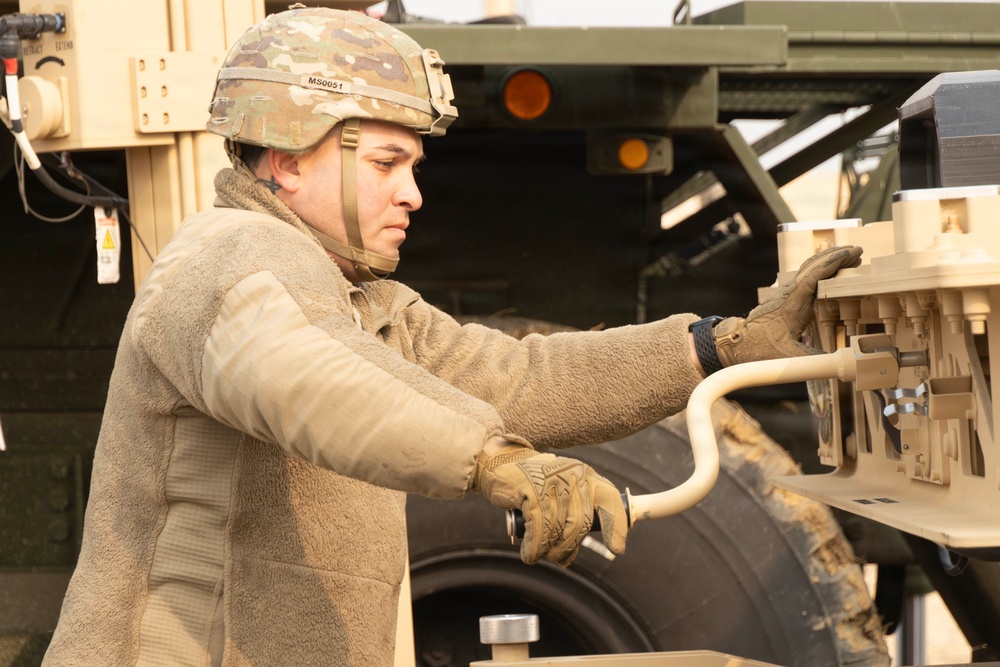 Echo Battery, 6th Battalion, 52nd Air Defense Artillery Regiment, Conducts Air Defense Training at Osan Air Base