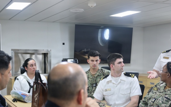 Ecuadorian naval ship BAE Jambeli arrives at JBPHH