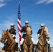 U.S. Marine Corps Mounted Color Guard participates in Yuma Airshow 2026