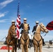 U.S. Marine Corps Mounted Color Guard participates in Yuma Airshow 2026