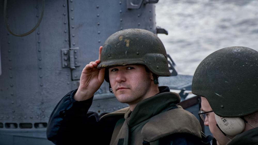 Nimitz Conducts CWIS Live-Fire