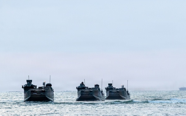U.S., Japan Amphibious Tactical Vehicle Landings