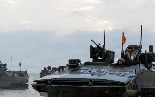 U.S., Japan Amphibious Tactical Vehicle Landings