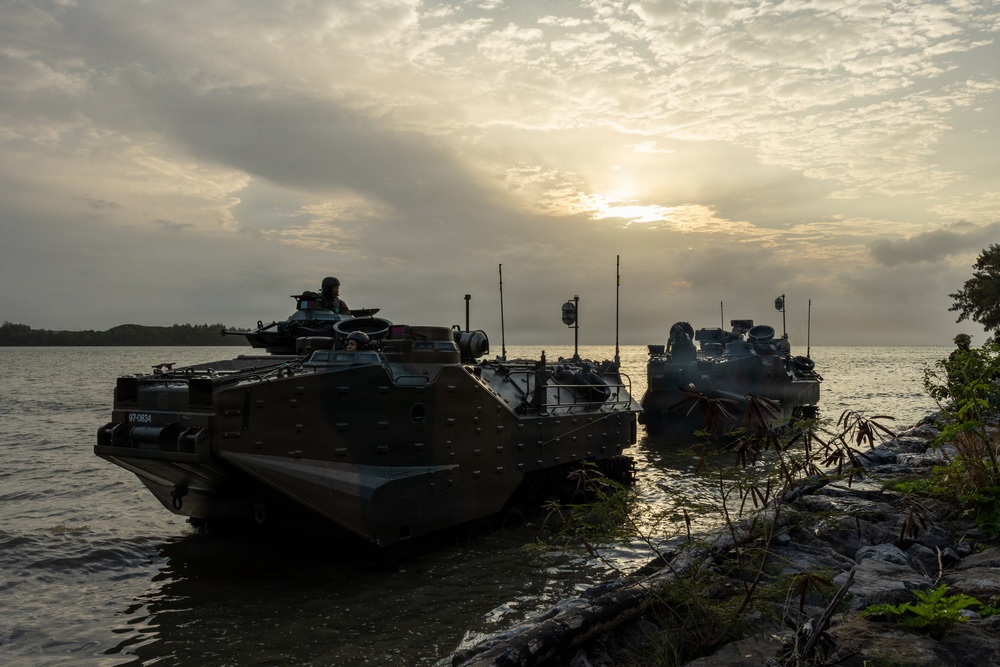 U.S., Japan Amphibious Tactical Vehicle Landings