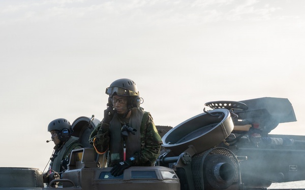 U.S., Japan Amphibious Tactical Vehicle Landings
