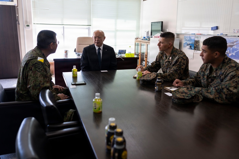 U.S. Marines Meet with Mayors of Tanegashima, Japan during exercise Iron Fist 26