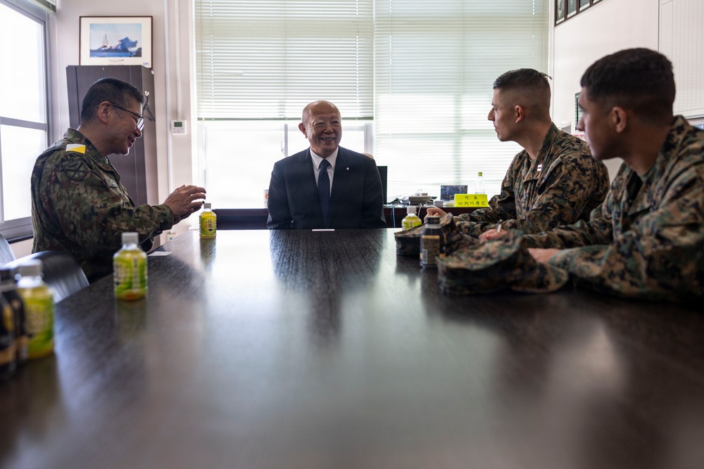 U.S. Marines Meet with Mayors of Tanegashima, Japan during exercise Iron Fist 26